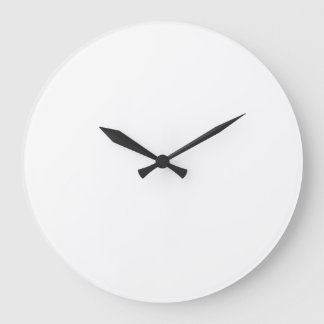 GRANDE HORLOGE RONDE CADRAN DE MUR - CRÉEZ LE VÔTRE