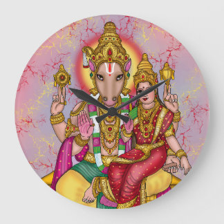 Grande Horloge Ronde Cadran mural de Lord Hayagriva