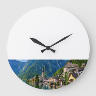 Grande Horloge Ronde Cadran mural inspiré de la nature