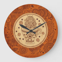 Café Brown & Beige Design Fleurs rétro