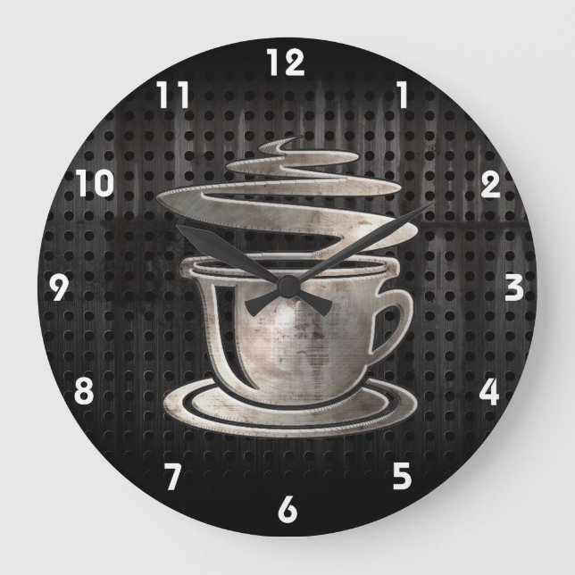 Grande Horloge Ronde Café chaud ; Cool (Recto)