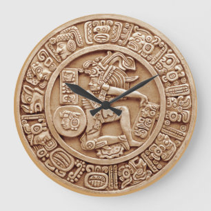 Grande Horloge Ronde Calendrier agricole maya