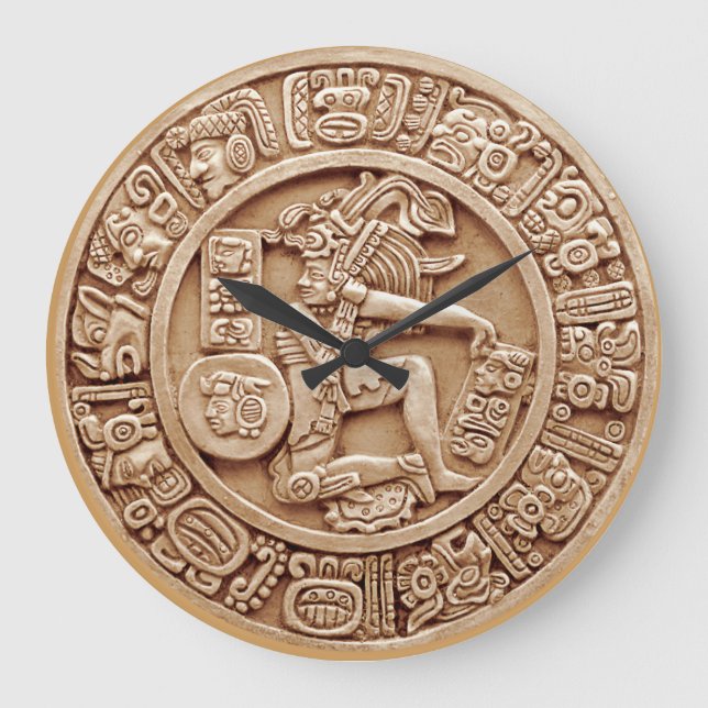 Grande Horloge Ronde Calendrier agricole maya (Recto)
