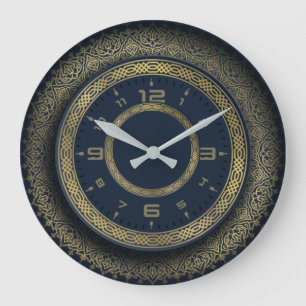 Grande Horloge Ronde Calligraphie