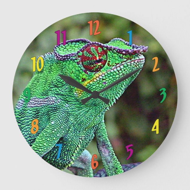 Grande Horloge Ronde Caméléon (Recto)