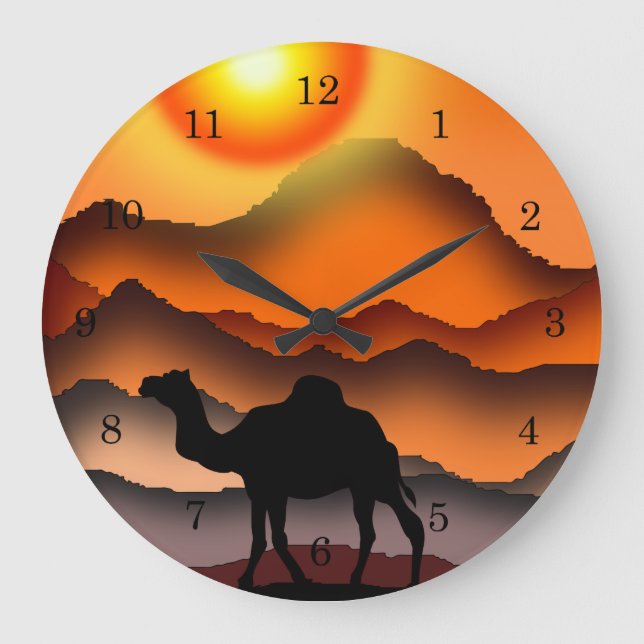 Grande Horloge Ronde Camels 4 (Recto)