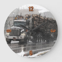Camion en pluie