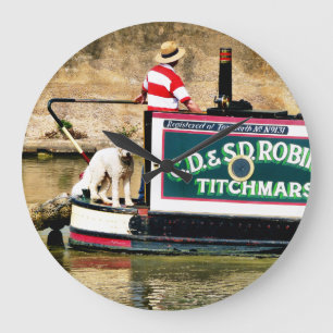 GRANDE HORLOGE RONDE CANAUX