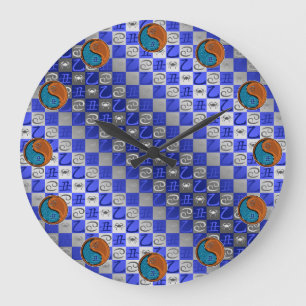 Grande Horloge Ronde Cancer & Bœuf de Bois