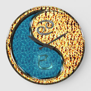 Grande Horloge Ronde Cancer & Serpent de feu