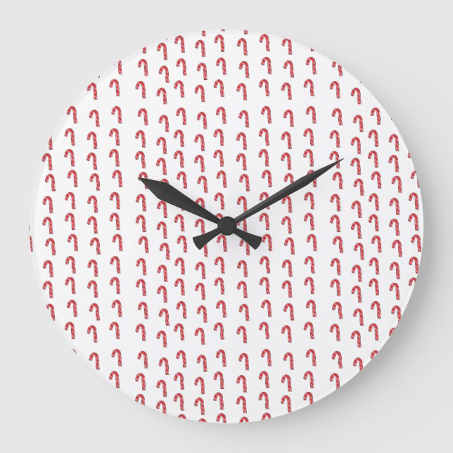 Grande Horloge Ronde Candy Cane (Recto)