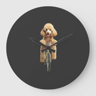 Grande Horloge Ronde Caniche