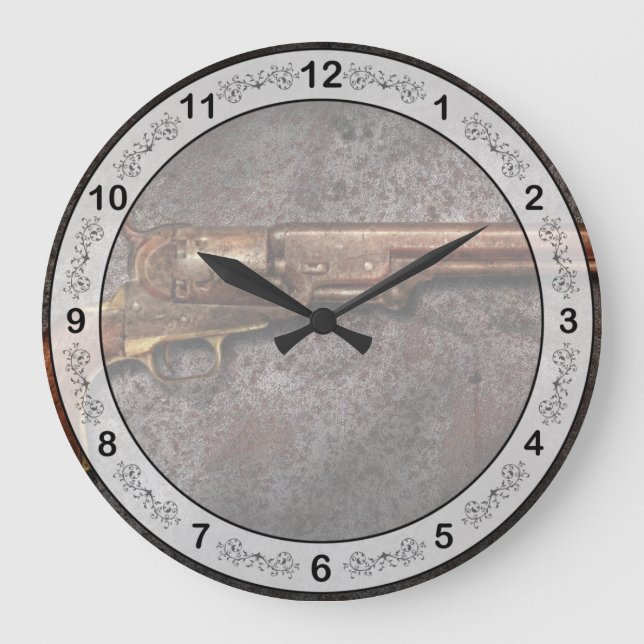 Grande Horloge Ronde Canon - Modèle 1851 - 36 Calibre Revolver (Recto)