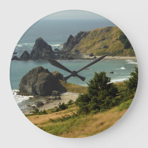 Grande Horloge Ronde Cape Ferrelo, Vue, Océan, Stacks de mer, Anse