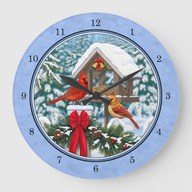 Grande Horloge Ronde Cardinal Feast Blue (Recto)