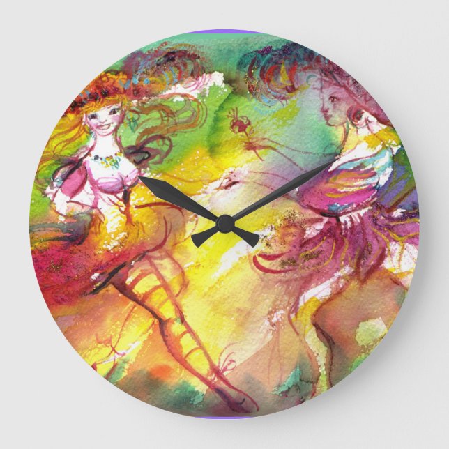 Grande Horloge Ronde CARNIVAL BALLET / Masquerade de Venise, Dance Musi (Recto)