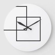 Carrés Géométriques Minimalistes Ronds