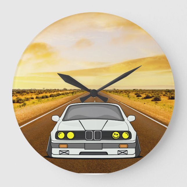 Grande Horloge Ronde Cars Motorsport (Recto)