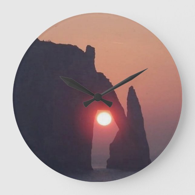 Grande Horloge Ronde Carte simple (Recto)