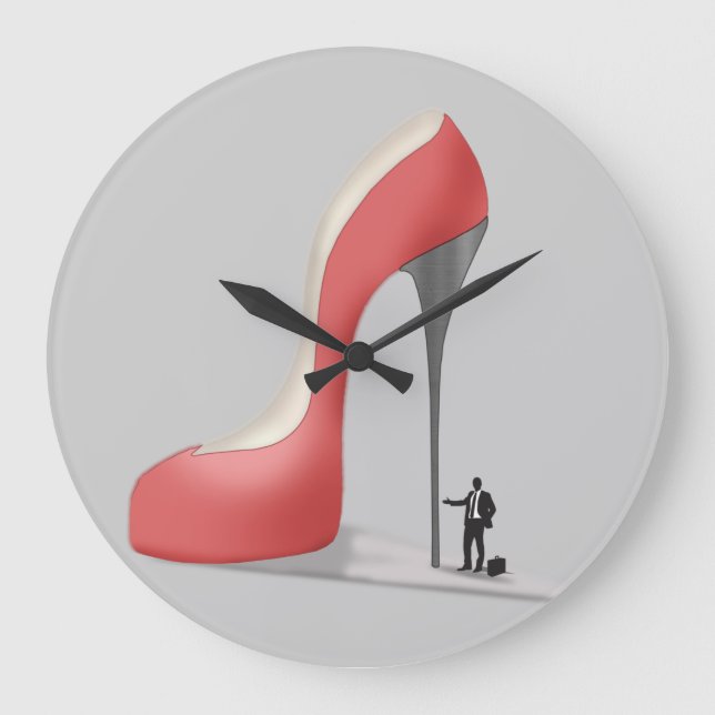 Grande Horloge Ronde Carton de Red Giant Business Stiletto (Recto)