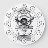 Casque de plongée antique