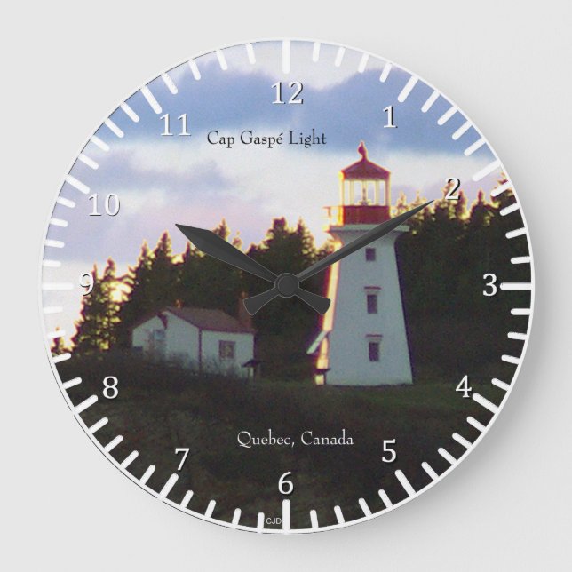 Grande Horloge Ronde Casquette Gasp Light Clocker (Recto)