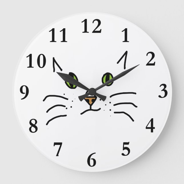Grande Horloge Ronde Cat (Recto)