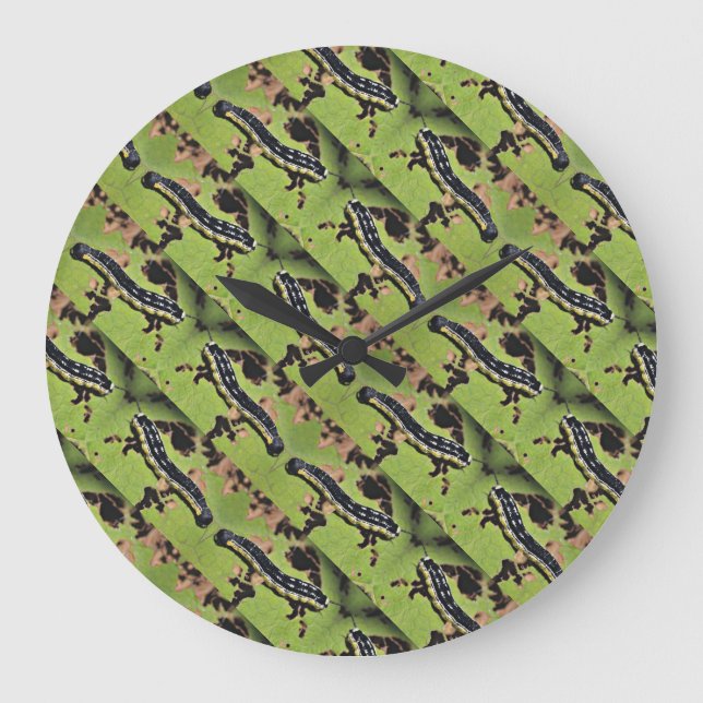 Grande Horloge Ronde Catalpa Worms Camo Catfish Fishing (Recto)