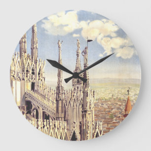 Grande Horloge Ronde Cathédrale de Milan Duomo Nativité de Sainte Marie