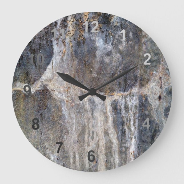 Grande Horloge Ronde Caverne minérale (Recto)
