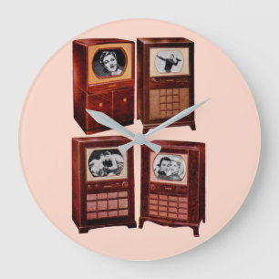 Grande Horloge Ronde Ce qui est à la TV