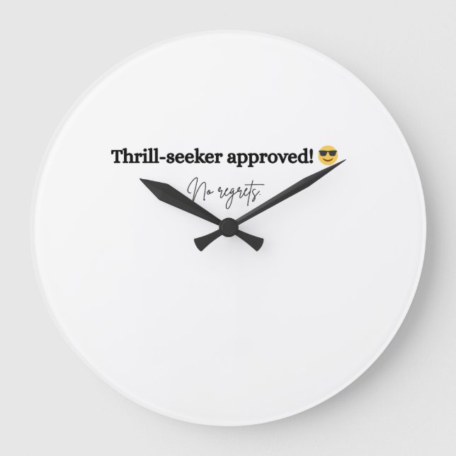 Grande Horloge Ronde Célébrez la Journée de l'Odeur avec un style sans  (Recto)