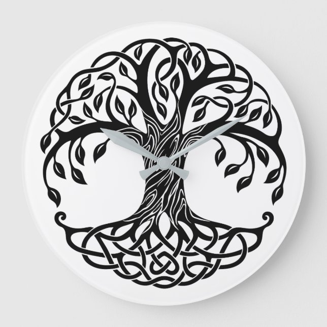 Grande Horloge Ronde Celtic tree of life (Recto)
