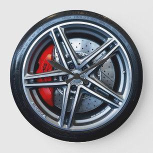 Grande Horloge Ronde Centre de pneus
