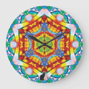 Grande Horloge Ronde Centris Kaleidoscope