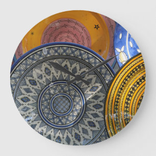 Grande Horloge Ronde Ceramic Plates