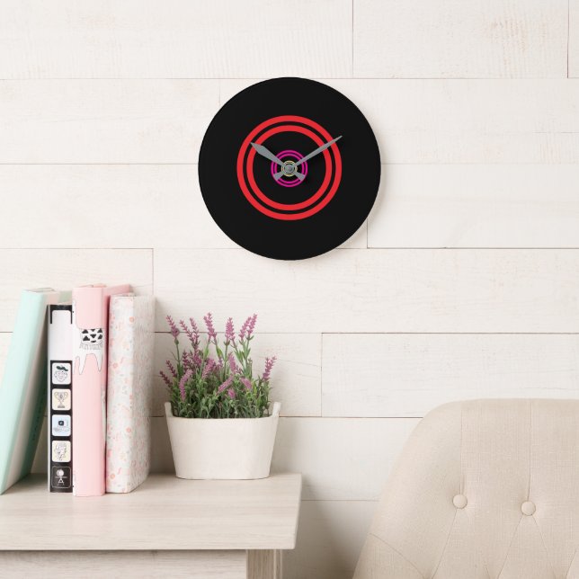 Grande Horloge Ronde Cercle O (Salle de lecture)