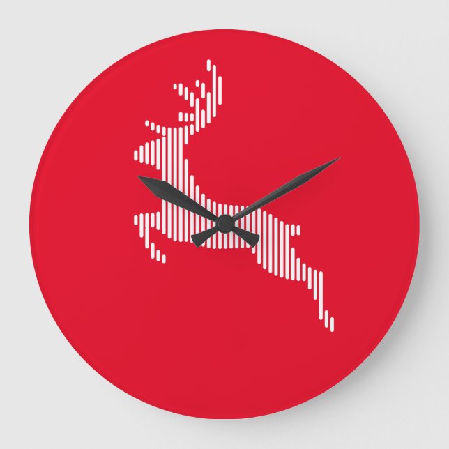 Grande Horloge Ronde cerf (Recto)