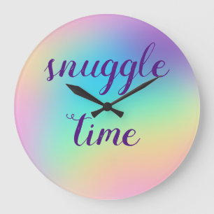 Grande Horloge Ronde C'est Always Snuggle Time ! Clock (homonymie)