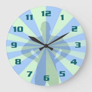 Grande Horloge Ronde C'est l'heure de la forme physique et de la salle 