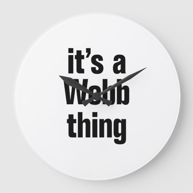 Grande Horloge Ronde c'est une chose web (Recto)