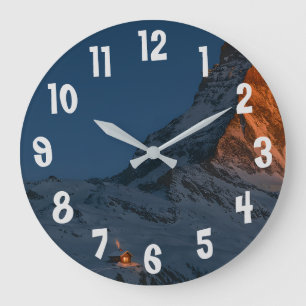 Grande Horloge Ronde Chalet de montagne