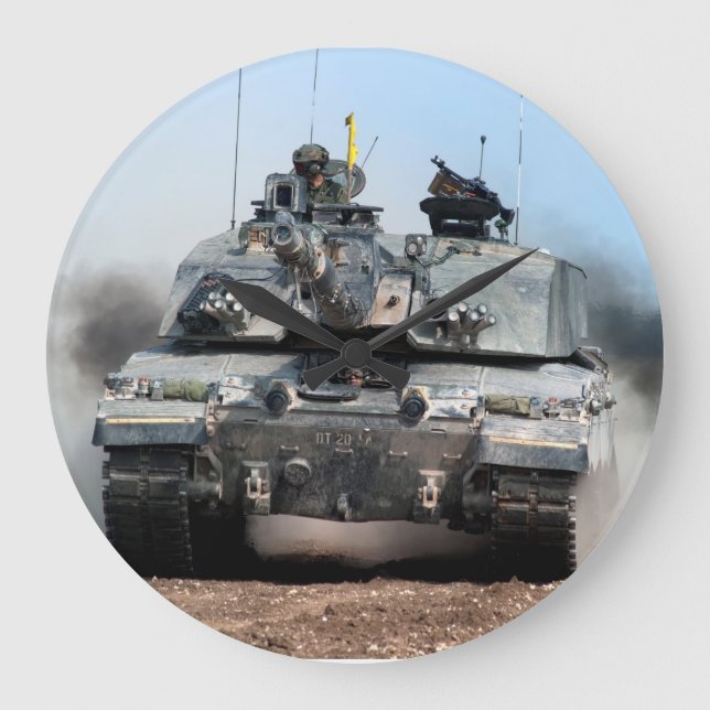 Grande Horloge Ronde Challenger 2 Main Battle Tank (Recto)