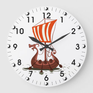 Grande Horloge Ronde Chaloupe