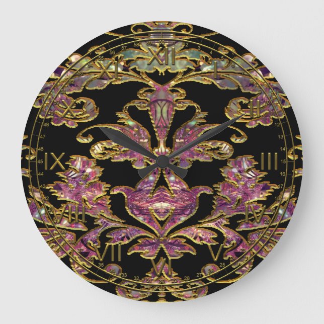 Grande Horloge Ronde Chambault Akros Damask (Recto)