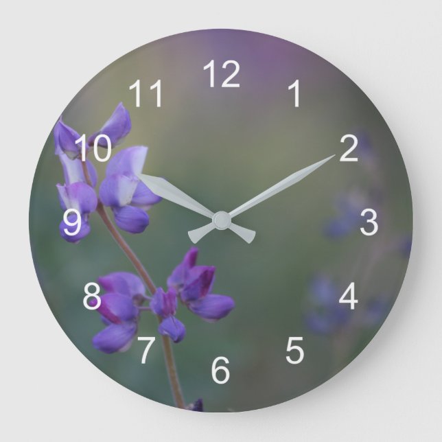 Grande Horloge Ronde Champ de Lupine (Recto)