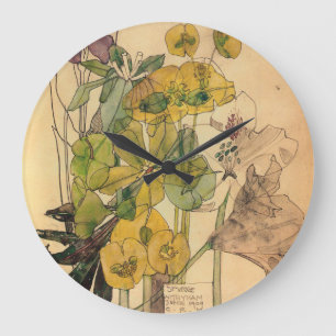 Grande Horloge Ronde Charles Rennie Mackintosh - Spurge With Yham 1909