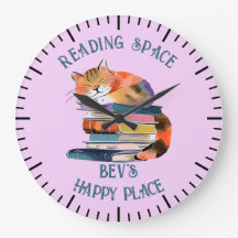 Chat aquarelle avec livres