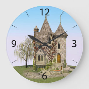 Grande Horloge Ronde Château de Fairytale