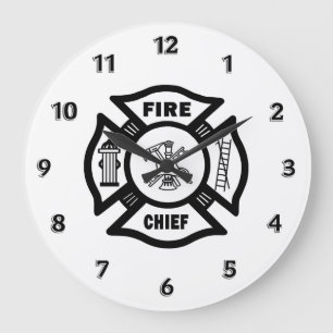 Grande Horloge Ronde Chef des pompiers